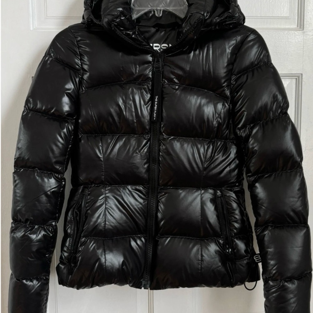 TNA Black Puffer Jacket